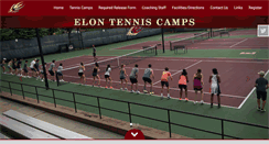 Desktop Screenshot of elontenniscamp.com